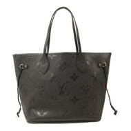 LOUIS VUITTON Monogram Empreinte Neverfull MM金扣手挽袋
