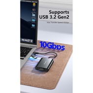 (Blueless) 10Gbps High-speed CFxpressTypeA Card Reader CF01A USB-A+USB-C Interface for PC/Laptop/Tab