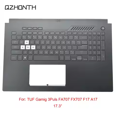 Used For ASUS TUF Gamig 3Puls FA707 FX707 F17 A17 Palmrest with Backlit Keyboard 17.3"