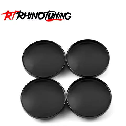 RhinoTuning 4PCS OD 60mm/2.36" ID 50.5mm/1.99" Wheel Center Cap For 2006-2009 F250 2006-2012 Ranger 