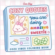 A5 Cozy Quotes Coloring Book