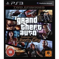 PS3 PKG GTA LIBERTY CITY GAME CASSETTE