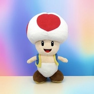 【任天堂超級瑪利歐】 超級瑪利歐 奇諾比奧 紅點香菇頭 娃娃玩偶