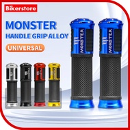 22mm 7/8" Throttle Grips Handle Grip Handlebar Racing Alloy Rubber Universal Y15 LC135 RS150 NVX Kaw
