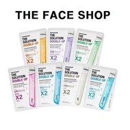 The Face Shop The Solution Double Up Face Mask 5 Sheets