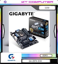 1150/Mainboard/GIGABYTE GA-Z87X-D3H/รองรับGEN4-5/DDR3