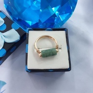 ♞,♘,♙Jade bangle &amp; ring set