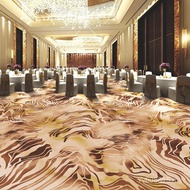 Kemanpu Carpet Hotel Printed Abstract Texture Loop Fleece 400 Wave Texture Wave Carpet Polyester VNH