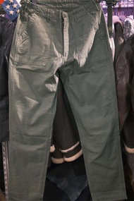 กางเกงขายาวทรงตรงทรงสลิมฟิต HDK OG107 กางเกงขายาวทรงสลิมฟิตสไตล์ย้อนยุคสไตล์ญี่ปุ่น Orslow