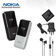 Nokia 2720 flip phone 4GB ROM  Dual Sim Mobile Phone GSM Good Quality Kai OS phones support 4G, WIFI Free Shipping