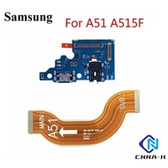 For Samsung A51 A515F USB Board Charging Dock Port Connector Flex Cable Main Flex