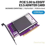 FUN Efficient PCIe5 0 To EDSFF E3 S Expansion Card For Seamlessly Data Transfer