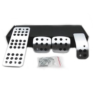 Pedal Brake Clutch Pedals Kit Cover For Peugeot 206 206CC CC 2005 2006 2007 2008 2009 Styling