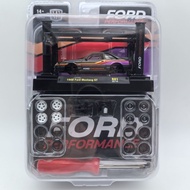 M2 1: 64 Ford Mustang 1988 Ford Mustang GT Alloy Car Model Collection Ornaments