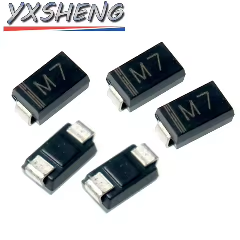 100PCS 1N4007 SMA IN4007 M7 SMD New Rectifier Diode