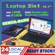 Tablet Murah PC New 10.1 RAM Laptop 8GB12GB SSD 256GB512GB Windows