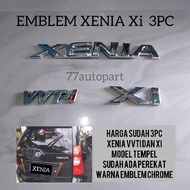 TERLARIS EMBLEM TULISAN XENIA XI VVTI HARGA SUDAH 3PC EMBLEM | COD