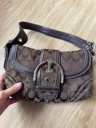 Coach vintage Handbag 復古腋下包 袋 豌豆包