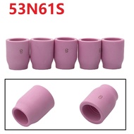 【CAMILLES】5pcs Ceramic Gas Lens Cup 53N61S #8 1/2" TIG Welding Torch WP-9/20 WP-17/18/26