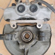 Bracket LS430/3UZ 4pot Caliper To Lancer GT/Inspira /Airtrek/Wira/Waja/Perdana