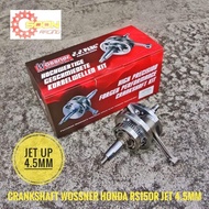 WOSSNER RS RSX CRANKSHAFT RACING JET 4MM HONDA RS150R RSX150 CBR150