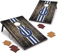 NFL Pro Football 2' x 3' MDF Wood Deluxe Cornhole Set by Wild Sports, Comes with 8 Bean Bags - Perfe