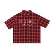 Stoned Blessed26 : Pearl Flannel Red