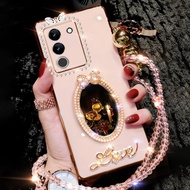 VivoS17 Phone Case s17pro New Product V2283A Curved Screen 2284 Women's 5g Lens All-Inclusive pp0 Li