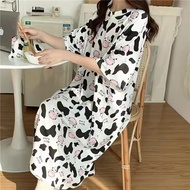 Ready stock New Tidur Baju pyjamas 2025 New One-Piece Nightdress Women's Pajamas Cute Nightdress Wom