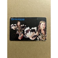 [ PHONE CARD ] MALAYSIA PUBLIC PHONE VARIETY USED OLD PHONECARD *COSTUME OF ORANG  ULU * 1990 - 2005