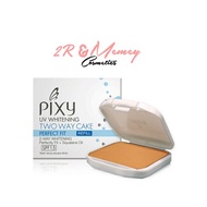 PIXY UV Whitening Perfect Fit Standardtwo way cake Size 12.2g 100% Original Compact Powder
