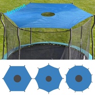 FUSIONEDGE Trampoline Sunshade Roof, 6/8/10ft Waterproof Trampoline Shade Cover, UV Protection Anti-