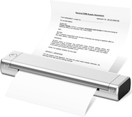 Máy In Nhiệt Mini Khổ A4 Di Động Phomemo M08F-In giấy nhiệt- kết nối bluetooth dùng trên mọi thiết b