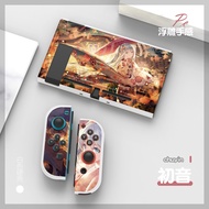 Switch Hard Case Painted Pattern Protective Case Split Hard Case Handle Nintendo PC Colorful Glossy Hard Case