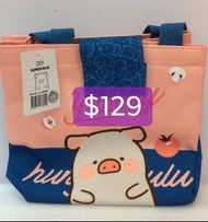 現貨：全新#TOYZEROPLUS罐頭豬Lulu保溫袋#LULU豬飯袋#罐頭豬LULU#LULU豬