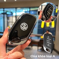 Khóa Xe MG6 pro Vỏ Cao Cấp Cho MG5 ZS HS Mulan Xe Điện Scorpion Navigation Vỏ Khóa Xe TPU Thiết Kế Đ