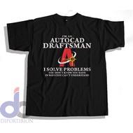 Autocad Draftsman Short T Shirt Autocad Image Troop/ Short Sleeve T-Shirt
