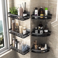 Bathroom Stand Aluminium Alloy Organizer Storage Shelf Rack Space Accessories Shelves Corner Shower