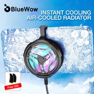 BlueWow AL01 Phone Cooler for Gaming, Phone Cooler Mobile Phone Radiator Portable Fan Holder Heat Si