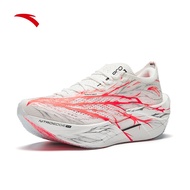 ANTA Women Running Shoes C202 6 PRO 1225B5576-1 -Papyrus White/Red/Silver (Kasut Larian Perempuan)