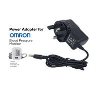 UK 3 Pin Power Adapter for Omron JPN500 JPN600 JPN700 HEM-8712 HEM-7121 HEM-7120 Blood Pressure
