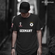 kaos bola jerman piala dunia 2022 jerman away katun baju timnas jerman big size jumbo