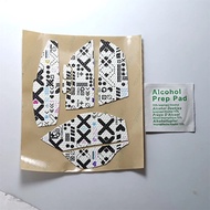 1 Set Pelekat Tetikus Grip Pita Pelekat Anti-gelincir Untuk Aksesori Tetikus Logitech G604