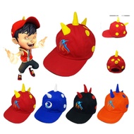 Children's boboiboy Hats // Horn boboiboy Hats // baseball Children's Hats // Cool Character Children's Hats