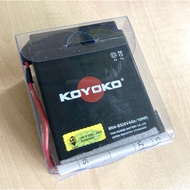 6N4-BS 6N4 BS KOYOKO BLACK  HONDA BULAT PETAK C70 GBO GBOJ Y80 RC80 FR80 RX80 C50 C90 BATTERY BATERI