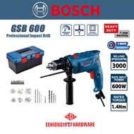 BOSCH GSB 600 GSB600 Professional Impact Drill With Fisherman Box Hand Drill Drilling Machine 博世冲击电钻