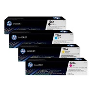 ORIGINAL HP 126A FULL SET CE310A CE311A CE312A CE313A TONER CARTRIDGE