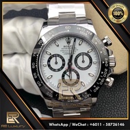 [TOP QUALITY]🔥READY STOCK🔥DAYT0NA PANDA 116500LN CHRONOGRAPH MEN WATCH LUXURY AUTOMATIC JAM TANGAN L