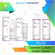 RELIFE DermaRel Ultra Hydrating Lotion / Lipid Replenish Cleanser ekzema ekzema melegakan / Relizema