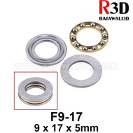 Up Ball Bearing F9-17 9X17X5 Thrust Plane
